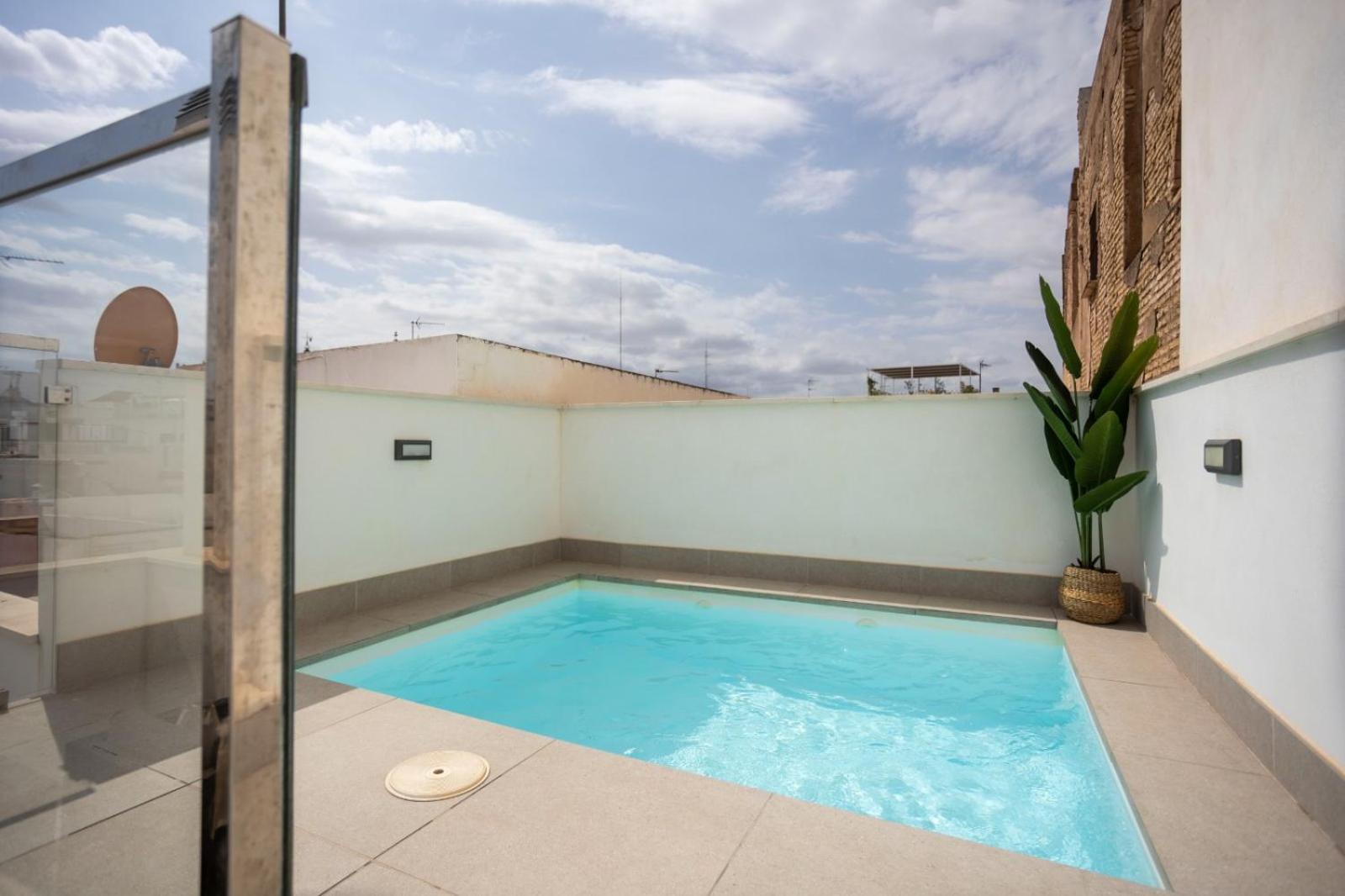 Private & Pool Goyeneta Sevilla Urban Apartment Ngoại thất bức ảnh